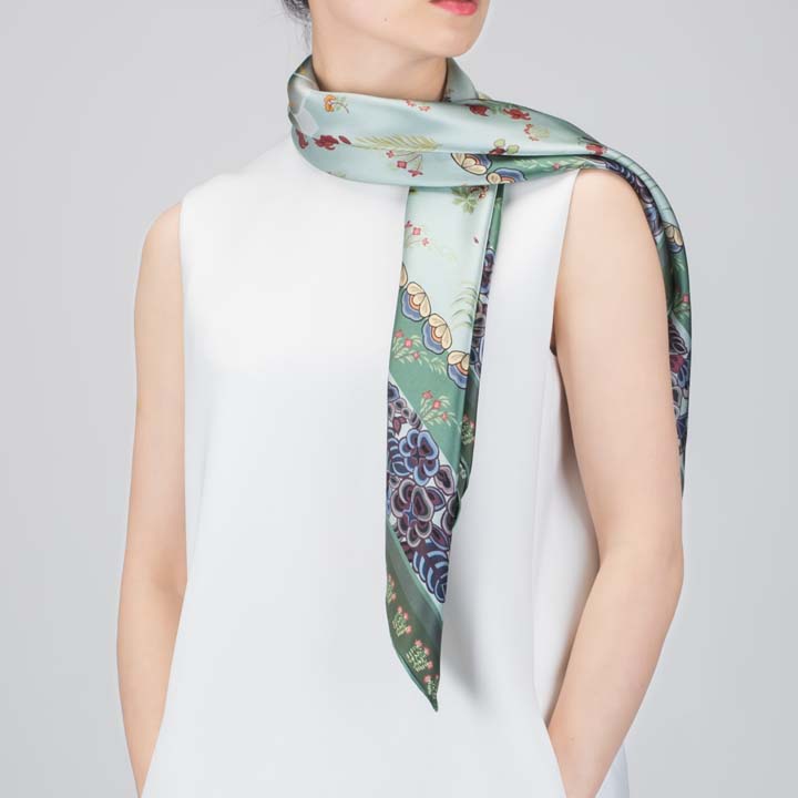 “鹿女传奇”90厘米方巾